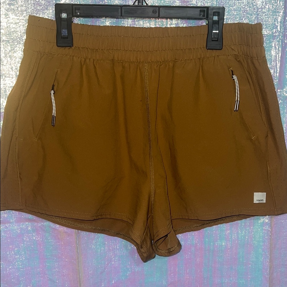 Vuori Women's Athletic Shorts - Brown
